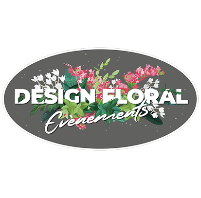 Logo png design floral evenements