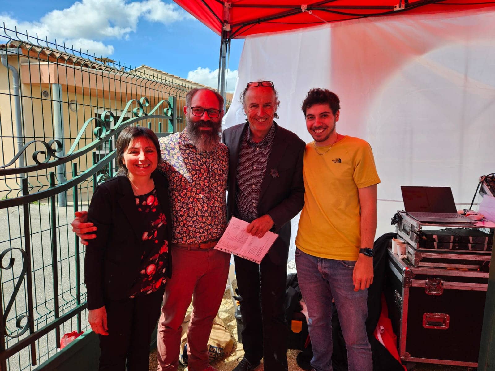 Show floral haute-couture